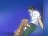 Hentai coed oralsex and riding cock