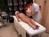Reluctant woman used by her masseur