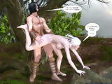 3D Hentai Bonan The Princess Slammed Doggystyle Fucked In The Outdoor