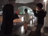 Teen Japanese Girl On The Street Gets Offered Money To Go To a Hotel Room With Two Guys  part 1