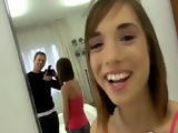 Slim Hungarian beauty Tina Hot passes Roccos porn casting