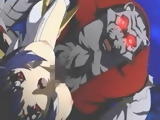 Busty hentai babe  fucked by monster