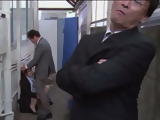 2 Perverts Taking Turns In Alley Over Poor Business MIlf Uchimura Rina After They Swooped In Public Bus