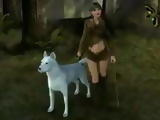 3d Wood Elf Girl Gets Fucked Deep In The Forest