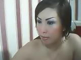 Asian BBW Sloppy Wet Pussy Closeup