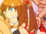 Bondage Hentai With Gagging  Gangbanged By Bandits
