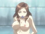 Captive hentai with a muzzle  fucked by monster