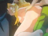 Blonde Hentai Hard Gangbang In The Cave