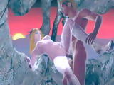 3D hentai dreaming to sucking stiff dick and hot poking
