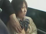 Shy Schoolgirl groped in Bus