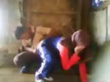 Arab Schoolgirl Fucked In A Shed By Her Inexperienced Classmate