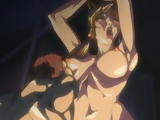 Tied up anime with huge tits fucked
