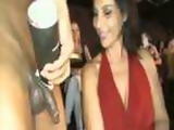 Miss USA giving a blowjob