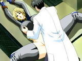 Captive hentai gets squeezed her bigboobs and  fucked by doctor