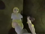 3D shemale hentai handjob by anime