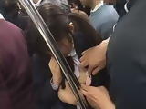 Girl in School uniform forced public Orgasm