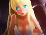 3D hentai maid with bigtits poking