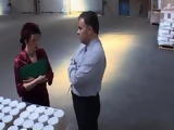 The Boss Orders His Woman Secretaries to Make Out Then Fuck Him