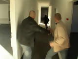 Two Guys Chase and Brutally Anal Fucks Teen In Abandoned Building Rape Fantasy
