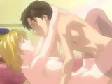 Blonde anime gets fucked and juiced
