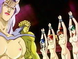 Chained Hentai Girls  Monsters Fucking