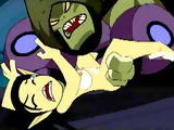 Hentai cutie brutally fucked by monster