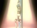 Chained hentai sextoy fucked