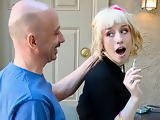 Bad Girl Teen Gets Caught Smoking and Punished With A Good Hard Fuck