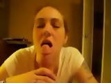 Lucky guy gets nice blowjob by his GF