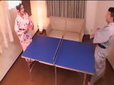 Milf Reiko Kobayakawa Loses Table Tennis Game and Pays With Pussy