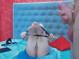 Passionate love making from a teen couple went sideways on webcam