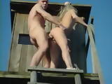 Lifeguard And Cute Skinny Girl