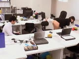 Naughty Boss Is Driving Crazy Her Junior Colleague at the Office