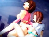 3D animated hentai with bigtits hot drilled by cute shemale anime