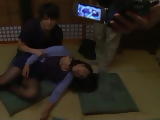 Busty Schoolgirl Haruna Hana Gets Boozed By Classmates And Taped While They Brutally Fucked Her
