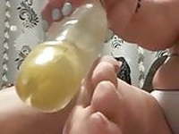 Milf playing 