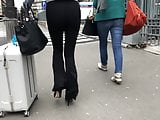 Candid See through French ass