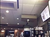 Fast food worker cam show