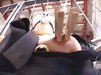 Uncensored Japanese BDSM. Bondage, hot wax,