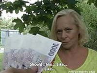 granny czech streets casting fuck for money