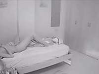 Woman Masturbates in Bed 