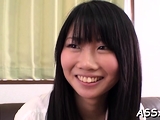 Glorious nipponese sweetie Yuzuha Takeuchi fucked a bf