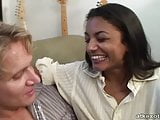 Indian with white guy 
