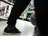 Delicious VPLs on this sexy blonde Mexican milf. Part1