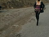 High Boots walking