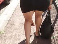Granny without panty