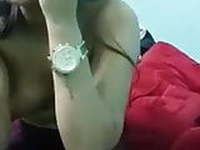 collage girl very hot romance with lover