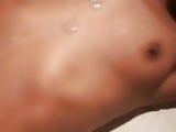Desi girlfriend covered with cum