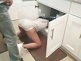 Naughty Asian Brunette is Stuck And Asks For Help