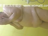 Chinese granny in the bath 3